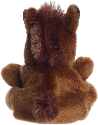 Miniatura 5 de Aurora® Adorable animal de peluche Palm Pals™ Truffle Brown Horse™, divertido peluche coleccionable para niños y adultos, perfecto para decorar