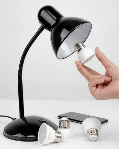 Miniatura 3 de Maelsrlg PAR16 - Foco LED empotrable de cuello corto, 6 W (equivalente a 60 W), bombilla de gabinete Curio, sin parpadeo, 600 lúmenes, luz diurna
