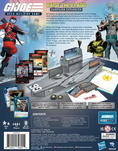 Miniatura 2 de Renegade Game Studios G.I. Joe Juego de construcción de mazos - Raise The Flagg
