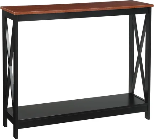 Miniatura 8 de Convenience Concepts mesa consola Oxford, rectángulo Negro