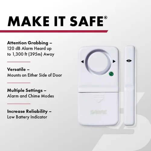 Miniatura 2 de Alarma de Sabre para puertas y ventanas, HS-DWA2