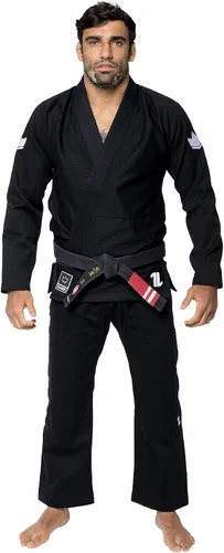 KINGZ Brazilian Jiu Jitsu Gi Kimono BJJ ligero y duradero para hombre, IBJJF Legal 400gsm Pearl Weave Pro Training El único