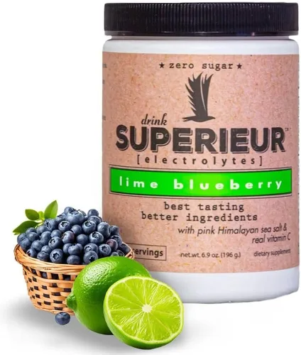 Miniatura 7 de Superieur Electrolytes – Suplemento de electrolitos a base de plantas con minerales marinos para hidratación y recuperación – Apto para dieta keto