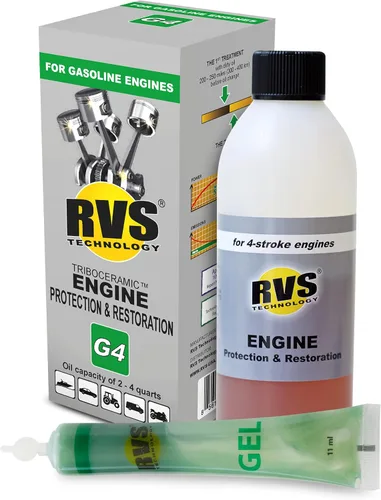 Tratamiento de Aceite de Motor G4, para Motores de Gasolina con una Capacidad de Aceite de Motor de hasta 4 Cuartos; Ahorra Combustible, Aumenta la