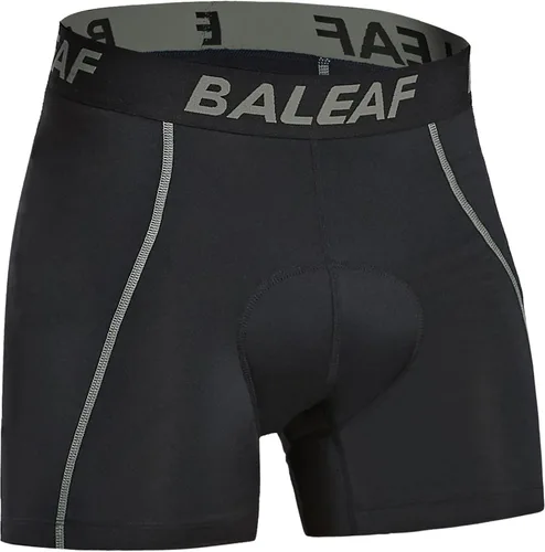 Miniatura 22 de baleaf Pantalones cortos de ciclismo acolchados 3D para hombre, ropa interior de ciclismo MTB Liner