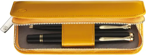 Miniatura 9 de Pelikan 1 bolsa de cuero para bolígrafo, negro, 1 cada uno (923409)