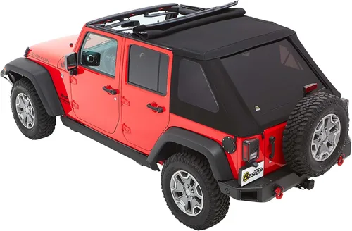 Miniatura 6 de Bestop 56853-35 - Toldo Trektop Black Diamond para Jeep Wrangler JK Unlimited de 4 puertas 2007-2018