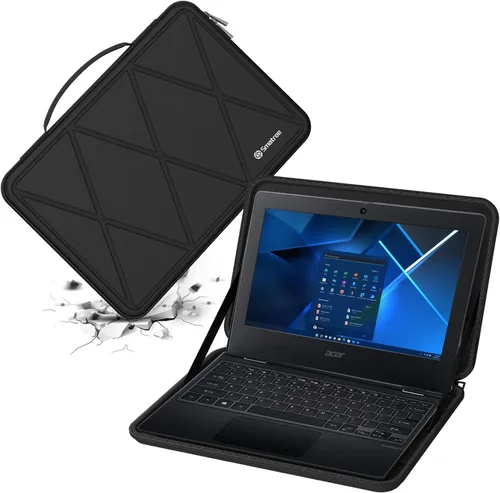 Miniatura 44 de Smatree Funda Protectora EVA Dura Compatible para Acer Aspire 5 A515/3 A315/1 A115 de 15.6 Pulgadas, para Acer Aspire Vero Green-AV15 Funda Serie X