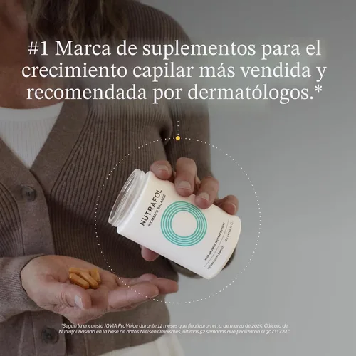 Miniatura 2 de Nutrafol Suplementos para el Crecimiento del Cabello Women's Balance para Mujeres, Edades 45 y Más, Clínicamente Probados para Cabello Visiblemente