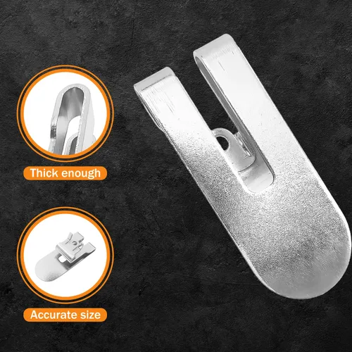 Miniatura 6 de 8 unids N435687 Clip de gancho de cinturón con dispensador de pegamento tornillo anti aflojamiento para DeWalt DCF620 DCF620B DCF622 Drywall Screwgun
