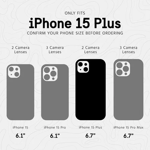 Miniatura 3 de Pelican Ranger Series - Funda para iPhone 15 Plus de 6.7 pulgadas [compatible con MagSafe] [antiamarillento] Funda magnética para teléfono