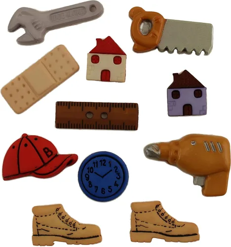 Miniatura 12 de Botones en abundancia botón paquete temático, cocina