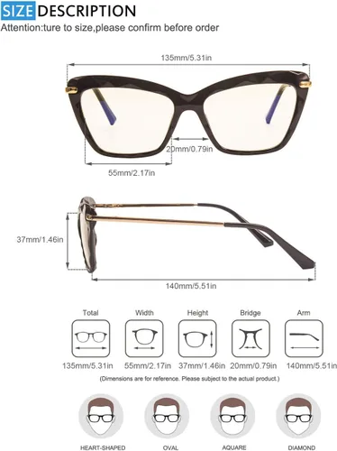 Miniatura 2 de Lentes con filtro de bloqueo de luz azul que reduce la tensión de las gafas, gafas transparentes para computadora de juegos para hombres, mejoran