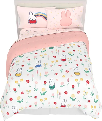 Miniatura 51 de Franco - Juego de ropa de cama para niños, edredón y sábanas supersuaves con funda de almohada, 5 piezas, tamaño individual, Jurassic World, 6A1348