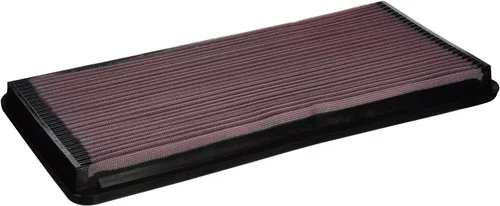 K&N Filtro de aire de motor de por vida original de alto flujo: Aumento de potencia: Premium, Lavable: Compatible con Chevrolet 1985-1989: Corvette,