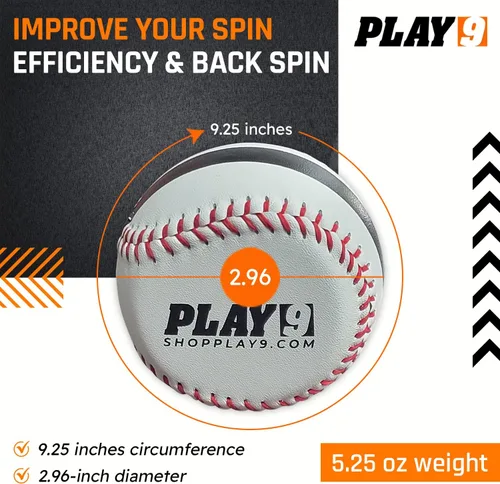 Miniatura 3 de Spinners de cuero de béisbol, entrenadores de giro de lanzamiento de béisbol