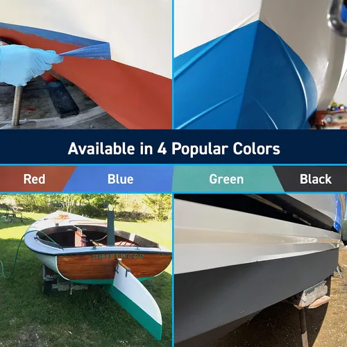 Miniatura 10 de TotalBoat JD Select Pintura antiincrustante ablativa para el fondo de barcos de fibra de vidrio, madera y acero, (negro, cuarto de galón)
