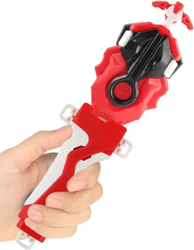 Bey Battling Blade Burst Lanzador y Agarre, B-184 Lanzador de Cuerda de Giro Izquierdo Derecho Agarre Sistema de Capa DB Compatible con Todas las