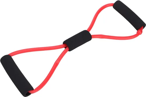 Miniatura 4 de Banda de ejercicio corporal Banda elástica de entrenamiento para fitness en casa espuma TPE (rojo)