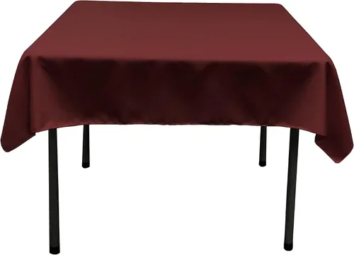 Miniatura 87 de LA Linen. Mantel cuadrado de popelina de poliéster