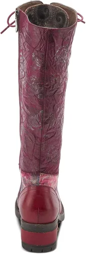 Miniatura 4 de Spring Step L'Artiste Botines icónicos para mujer, rojo (Red Multi)