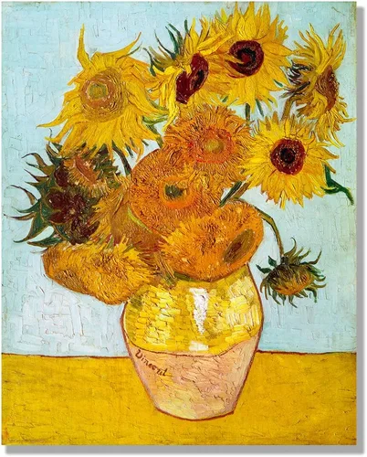 Miniatura 14 de ELITEAART- La noche estrellada por Vincent Van Gogh, pintura al óleo, reproducción de pintura al óleo, impresión en lienzo giclée, tamaño marcado