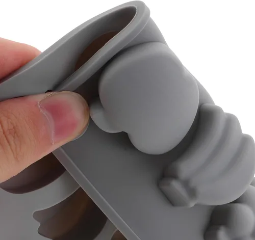 Miniatura 5 de Molde de silicona térmica para dulces de frutas para cocinar bricolaje, gelatina de chocolate, fondant, dulce de azúcar fácil de fabricar, molde