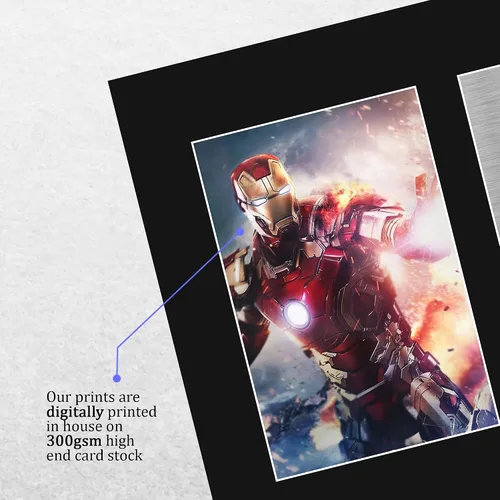 Miniatura 4 de HWC Trading Robert Downey Jr USL Autógrafo impreso firmado Iron Man Los Vengadores Foto impresa para regalo - Gran idea de regalo - Tamaño carta
