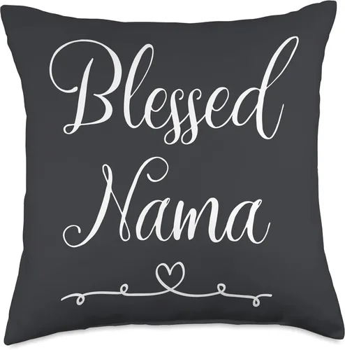 Miniatura 5 de Nama Gifts Blessed Nama - Almohada de 16 x 16 pulgadas, multicolor