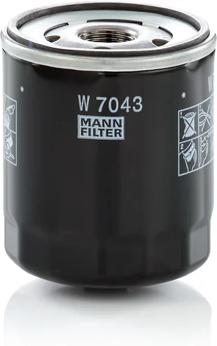 Miniatura 2 de W7043 MANN-FILTER FILTRO DE ACEITE