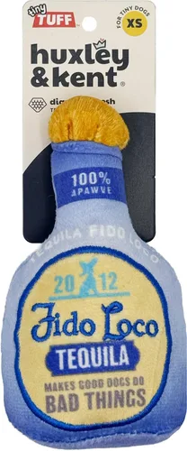 Miniatura 19 de Huxley & Kent Juguete divertido para perros con chirriador, juguetes chirriantes de felpa para perros pequeños, animal de peluche pequeño y duradero