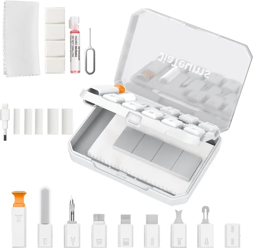 Miniatura 9 de Herramienta de limpieza de puerto de carga para iPhone, kit de limpieza y reparación JiaTeums para iPhone y Airpod, teléfono celular, computadora