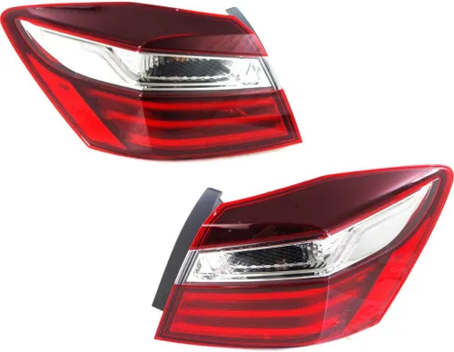 Miniatura 7 de KarParts360 Para 2016 2017 Honda Accord luz trasera Asamblea lado pasajero w/bombillas LED para HO2805108 Lado del pasajero