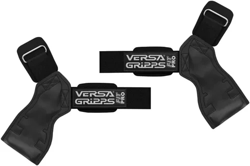 Miniatura 11 de Versa Gripps® Fit Pro, hecho en EE. UU., correas de muñeca para atleta femenina, el mejor accesorio de entrenamiento Azul (Blue Hydrangea)