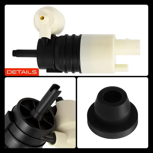 Miniatura 9 de A-Premium Bomba de limpiaparabrisas compatible con Ford F-Super Duty, Escape & Chevy Equinox y Jeep Wrangler & Honda Pilot & GMC Terrain & Acura MDX