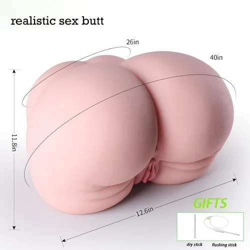 Miniatura 8 de BBW - Muñeca sexual de gran culo masculino, juguete sexual realista para adultos, juguete sexual de glúteos para hombres, coño de tamaño real