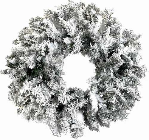 Miniatura 21 de Fraser Hill Farm - Árbol de Navidad preiluminado Mountain Pine de 6.5 pies, con luces inteligentes incandescentes blancas, muy nevado, follaje