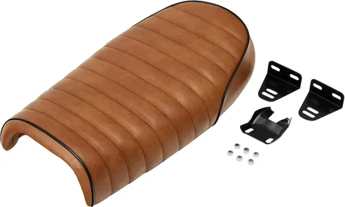 Miniatura 8 de XFMT, asiento plano universal para carrera, color café, marrón, Marrón