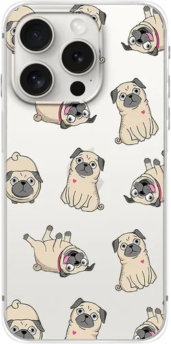 Miniatura 9 de Blingy's Funda para iPhone 15 Pro Max, funda protectora transparente de TPU suave de TPU transparente de 6.7 pulgadas (estilo abeja)