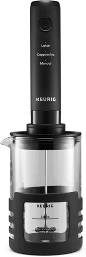 Miniatura 10 de Keurig SimpleCafe Espumador, Espumador de Leche Recargable de Mano para Lattes, Capuchinos y Café Helado, Cable USB Incluido, Taza de Espumado Apta