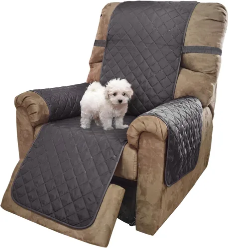 Miniatura 113 de U-NICE HOME Funda de sofá reversible para perros con correas elásticas, resistente al agua, protector de muebles para mascotas, funda de sofá