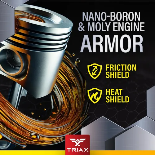 Miniatura 6 de TRIAX Synergy SRT 5W-20 Aceite de motor PAO-éster completamente sintético, drenaje de 12.4 mi, modificación por fricción moly/boro, licencia API SP