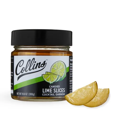 Miniatura 10 de Collins - Kit de decoración de cóctel de cítricos y bayas – Limón confitado, lima, rodajas de naranja y fresas en almíbar – Adornos de cóctel