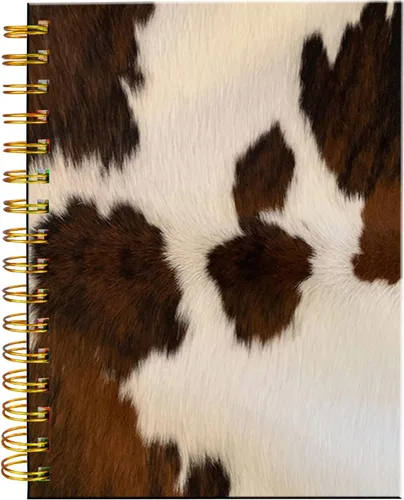 Miniatura 7 de Cuaderno de espiral iampanda, encuadernación fuerte de doble alambre con papel premium para mujeres y niñas, lindo cuaderno/diario de 60 hojas A5