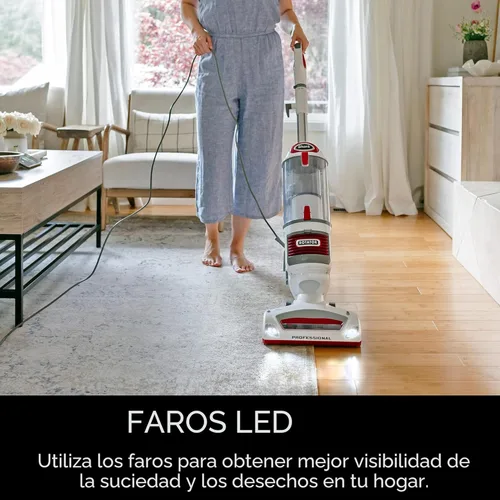 Miniatura 8 de Shark NV501 Rotator Professional Lift-Away - Aspiradora vertical profesional extraíble con filtro HEPA, dirección giratoria, faros LED, herramienta