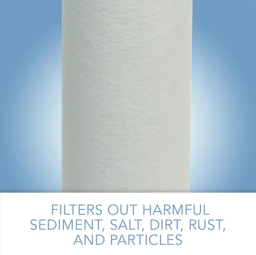 Miniatura 3 de CFS Filtro de agua para toda la casa, filtro de carbono de sedimentos de 5 micrones para agua más limpia en casa, paquete de 4