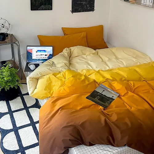 Miniatura 10 de Cottonight - Juego de edredón con girasoles rosas, juego de ropa de cama floral rosado para mujeres y niñas, estilo bohemio y granja chic, manta