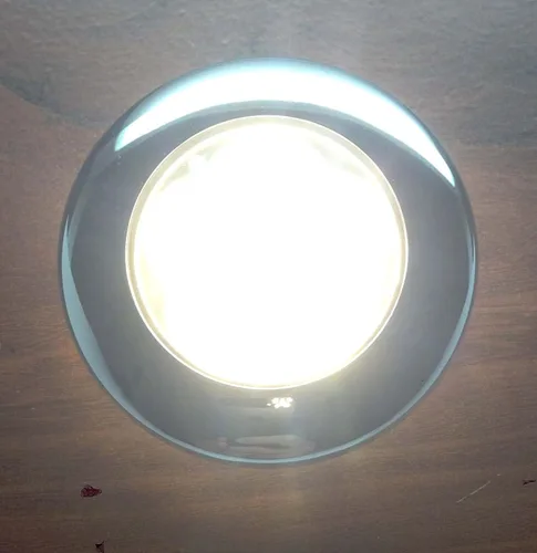 Miniatura 4 de MARINE BOAT 6 LED CÁLIDO TECHO CORTESÍA LUZ DE ACERO INOXIDABLE RIM FLUSH