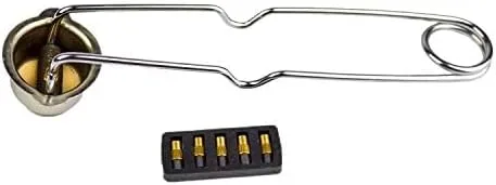 Miniatura 2 de Encendedor de chispa de pedernal individual con arranque de fuego de pedernal y acero, encendedor para soldadura, herramienta de supervivencia