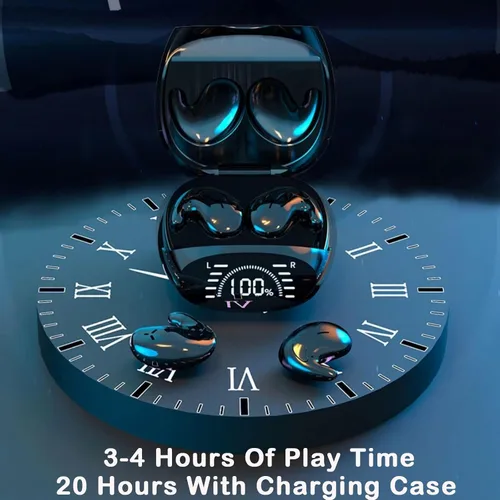 Miniatura 6 de Xmenha Auriculares ocultos para dormir de lado, pequeños y pequeños, invisibles, inalámbricos, Bluetooth, discretos, para el trabajo, invisibles